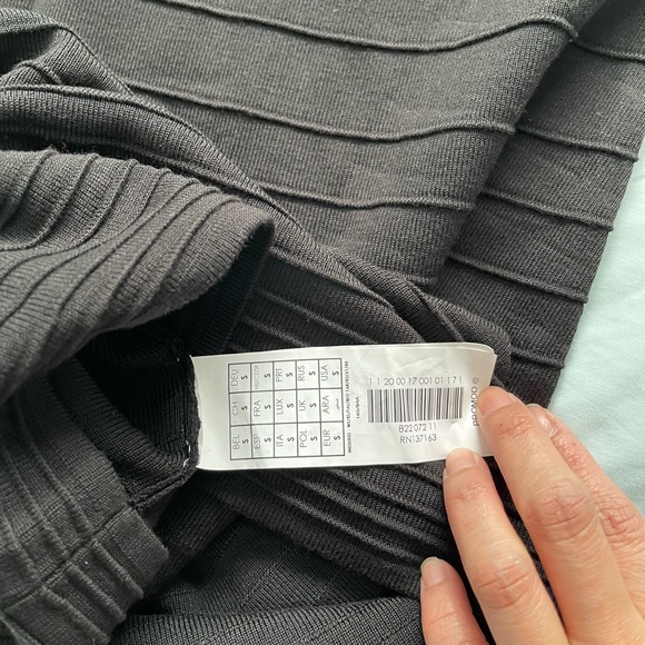 Promod Knit Bandage long Sleeve Dress - Small -NWOT - Picture 4 of 6